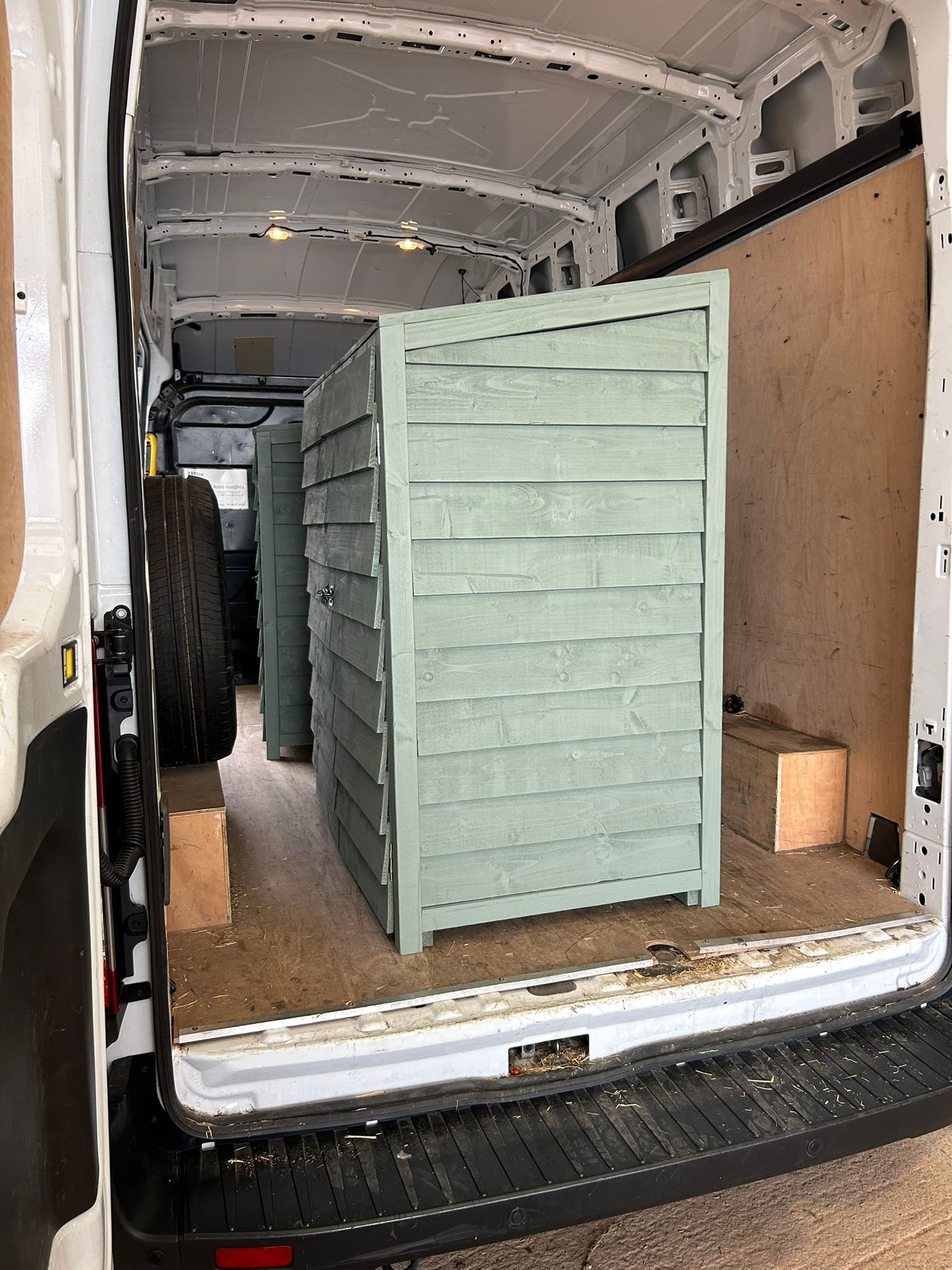 Recycling bin storage