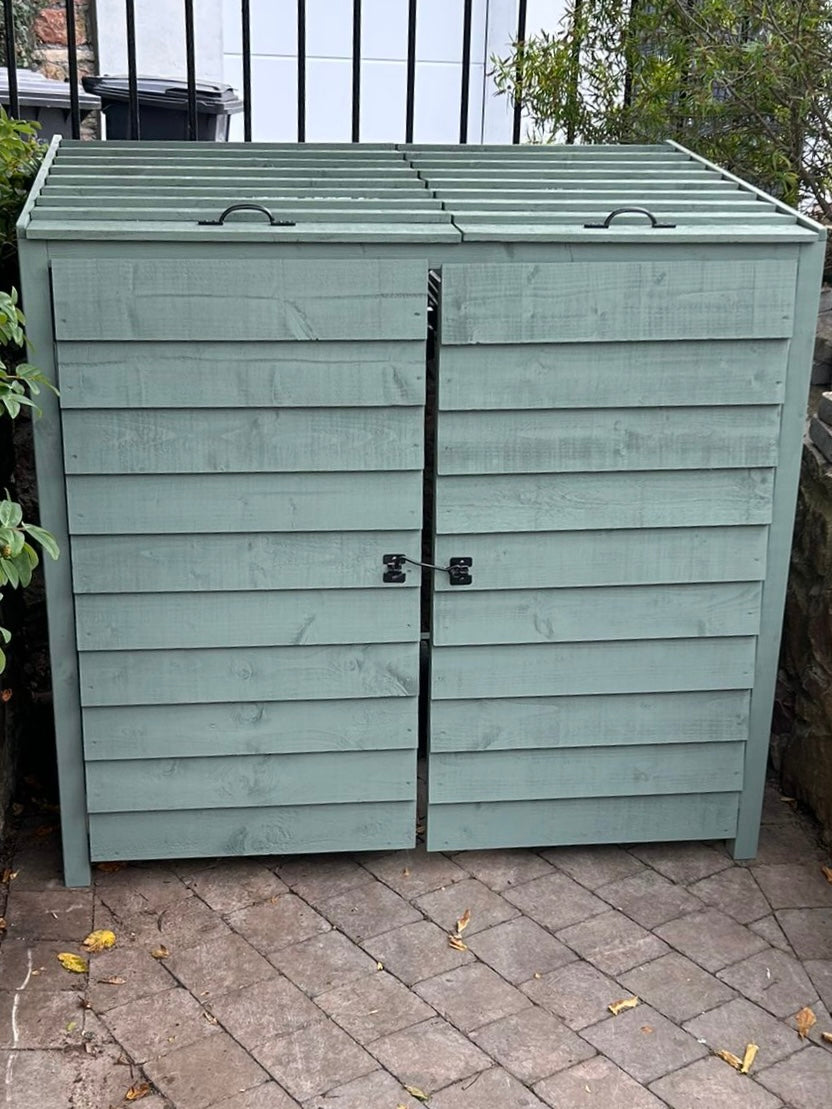 Recycling bin storage